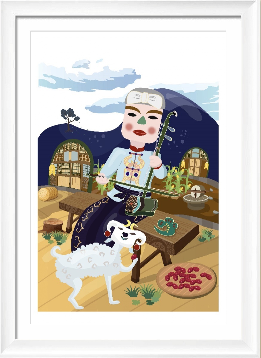 《源》石卯与陕北民俗-系列三|插画|概念设定|不倒翁gyc - 原创作品