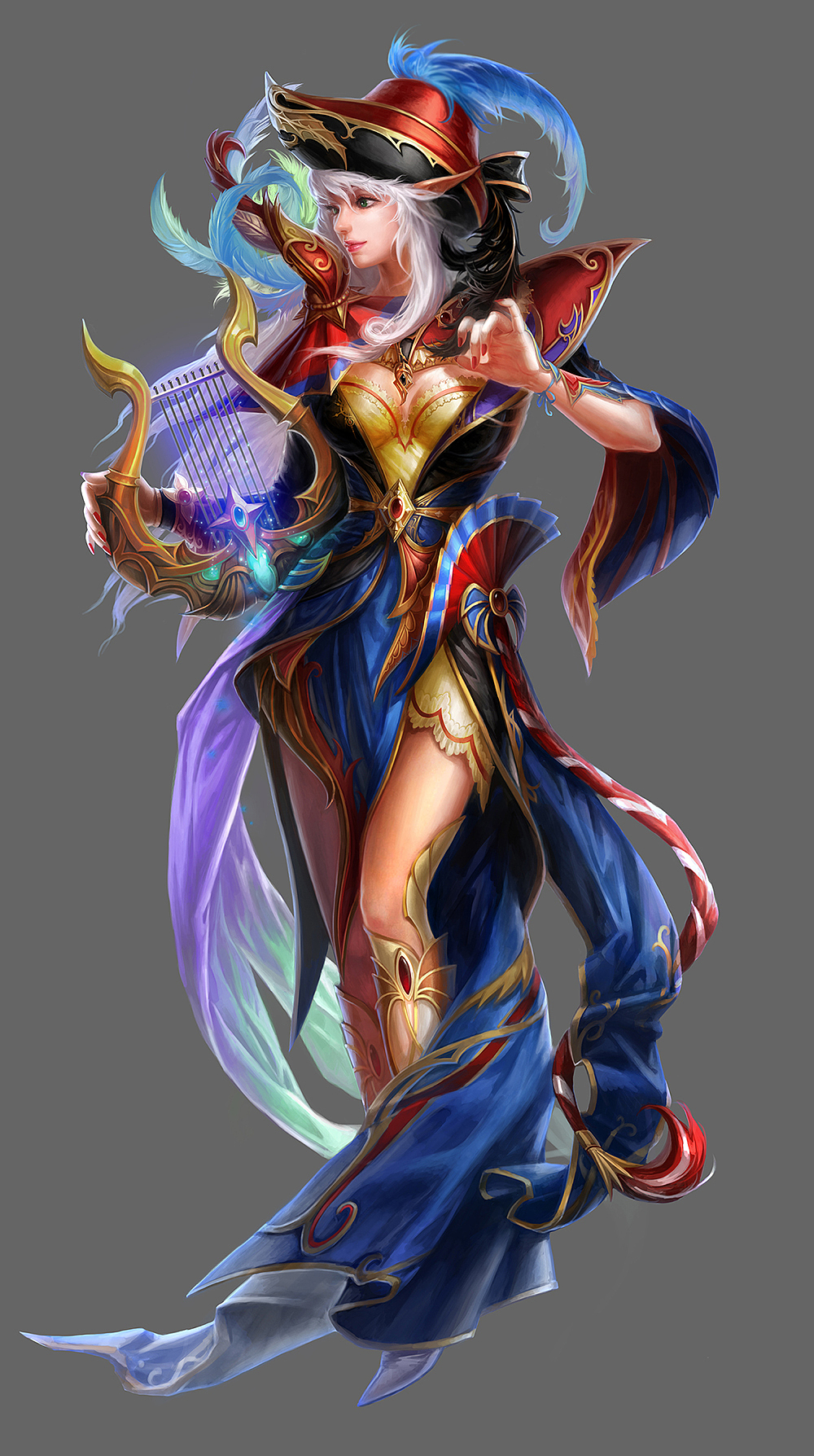 《赤壁》《神魔大陆》部分原画