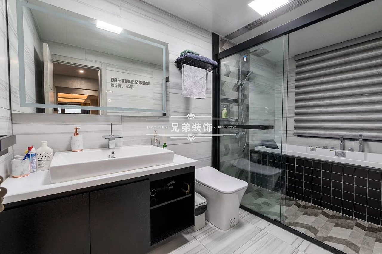 保利江上明珠装修｜江上明珠顶跃现代风格装修实景案例