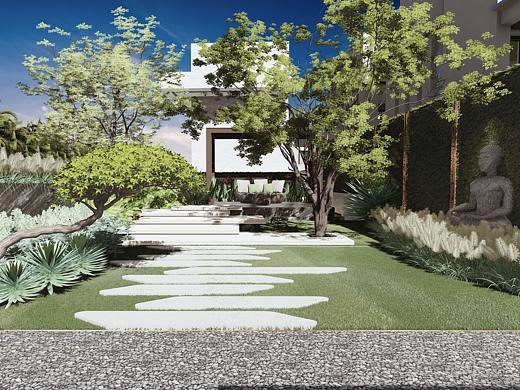 泰国芭提雅金链花度假别墅