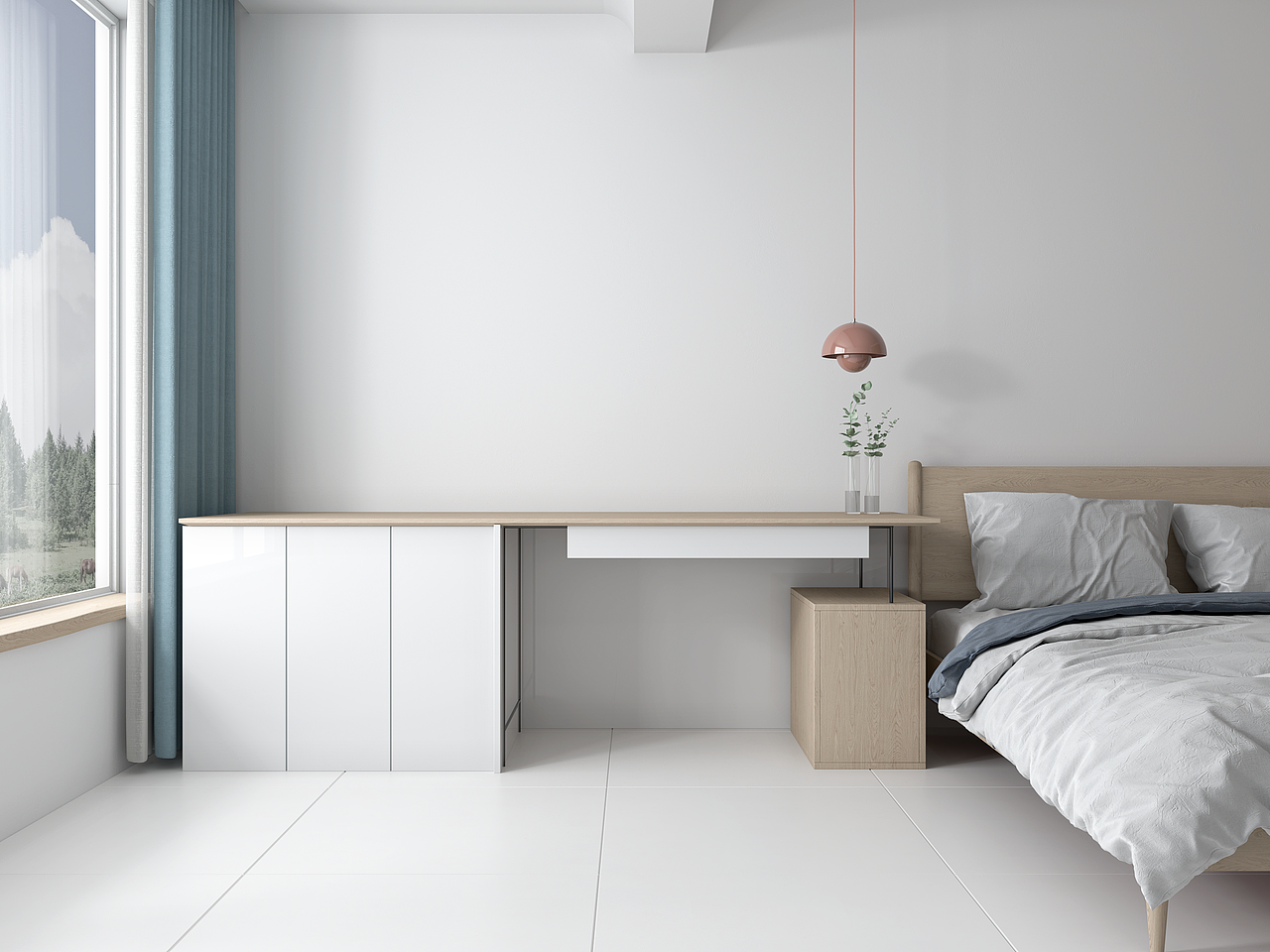 原木色色系110㎡