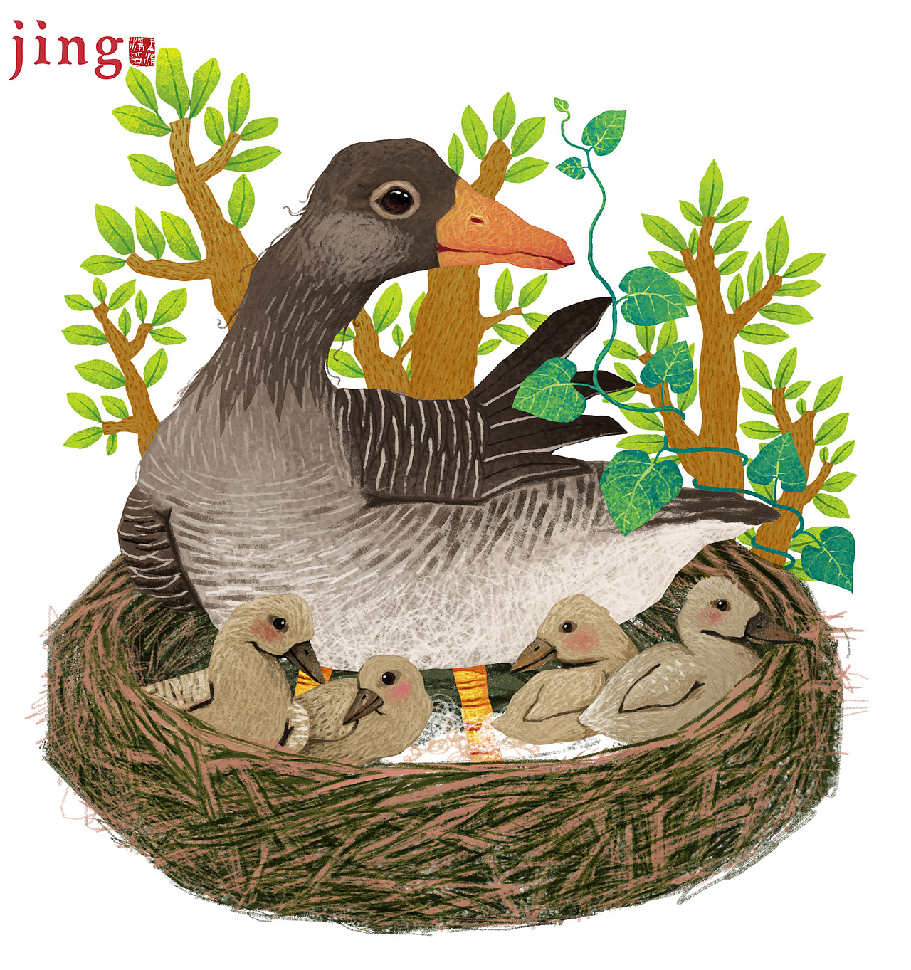 《会走路的花朵》《几乎什么都有国王》十本书封面插画（图ZMzY2MzI5NzYw） - 儿童插画 - 站酷设计师画儿晴天原创素材 - 站酷ZCOOL