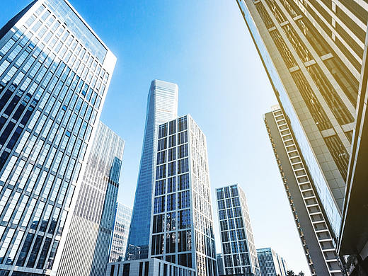 济南汉峪金谷建筑
