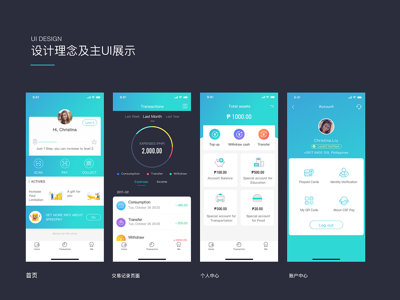 Speedypay 菲律宾金融科技-支付钱包产品（图ZMTkyMzM0MzY4） - 交互/UE - 站酷设计师EXD设计咨询原创素材 - 站酷ZCOOL