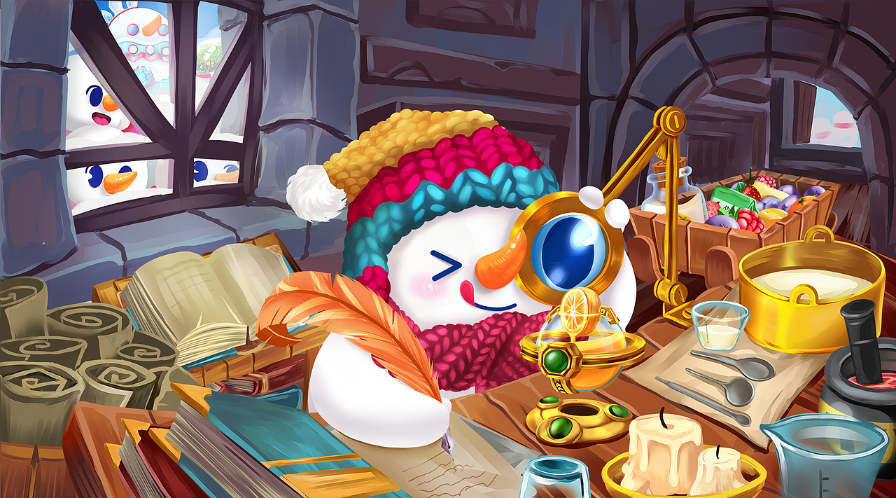 「蔬菜帮」蜜雪冰城品牌绘本插图（图ZMjUzODQwMTY0） - 绘本 - 站酷设计师蔬菜帮品牌设计原创素材 - 站酷ZCOOL