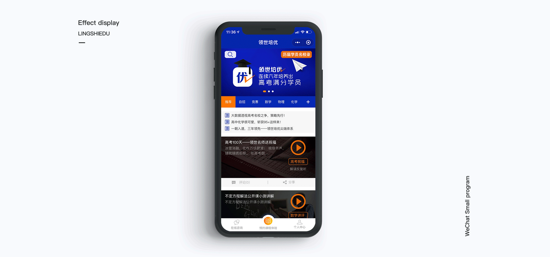 领世微网站、小程序开发