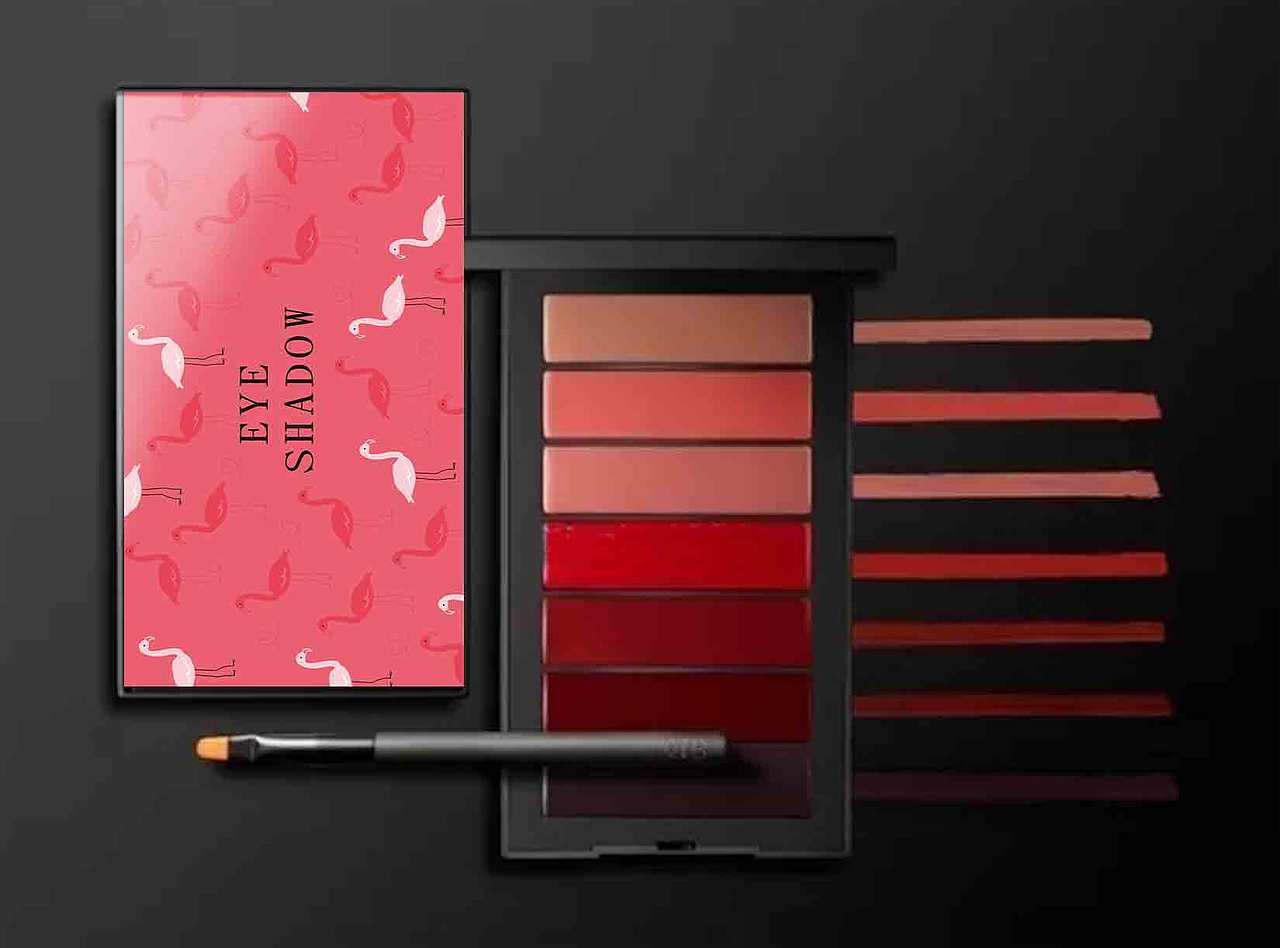 眼影包装盒封面