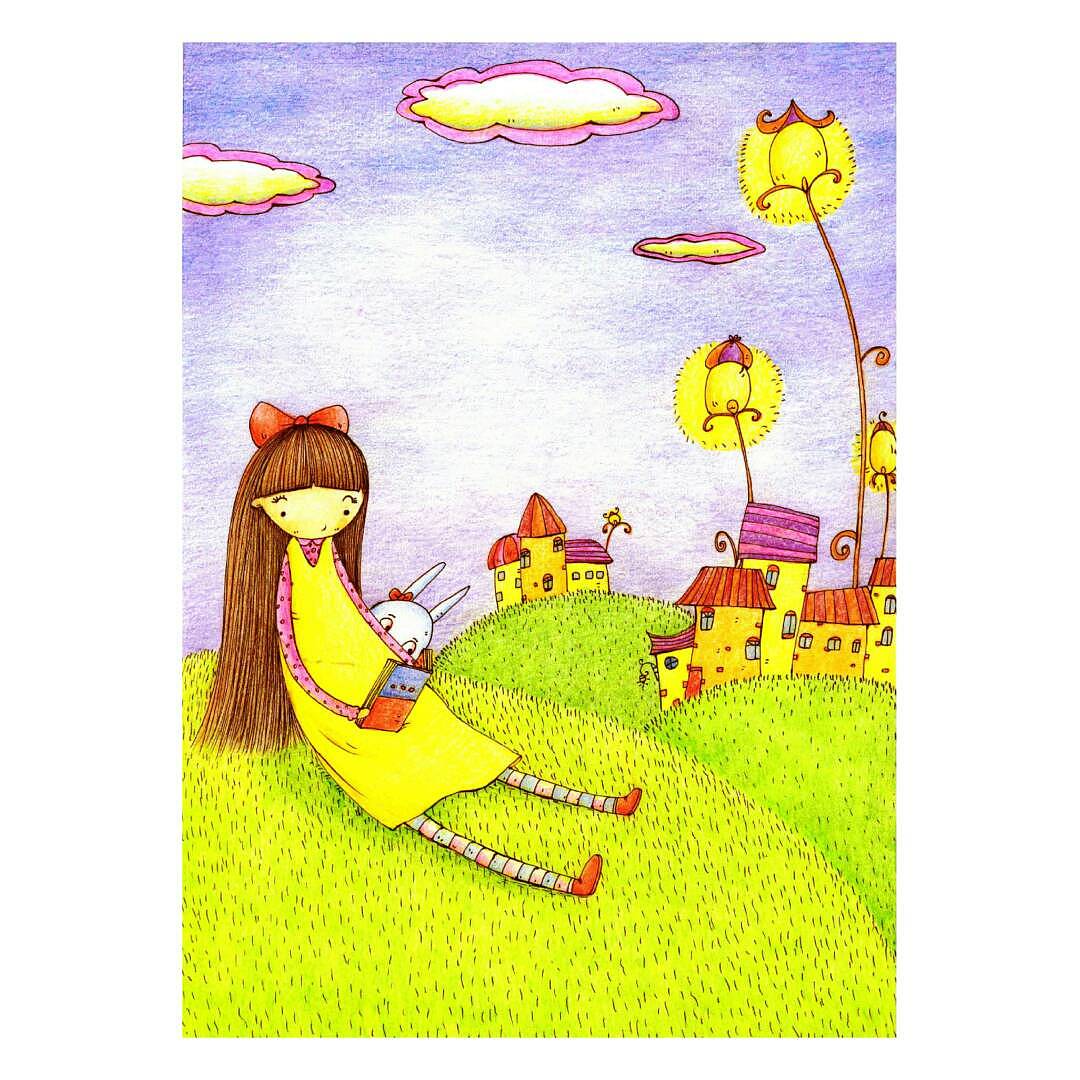 2013年画的儿童故事书刊封面图|插画|儿童插画|米海琼_原创作品-站酷