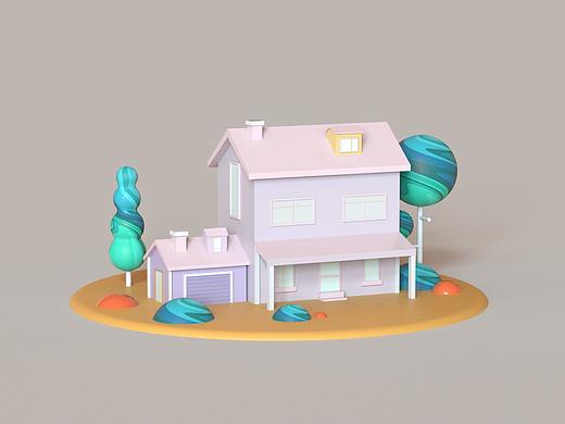 C4D练习（个人主页-ZNTY0MjMwMTY=） - 其他三维 - 站酷设计师林逸琅原创素材 - 站酷ZCOOL