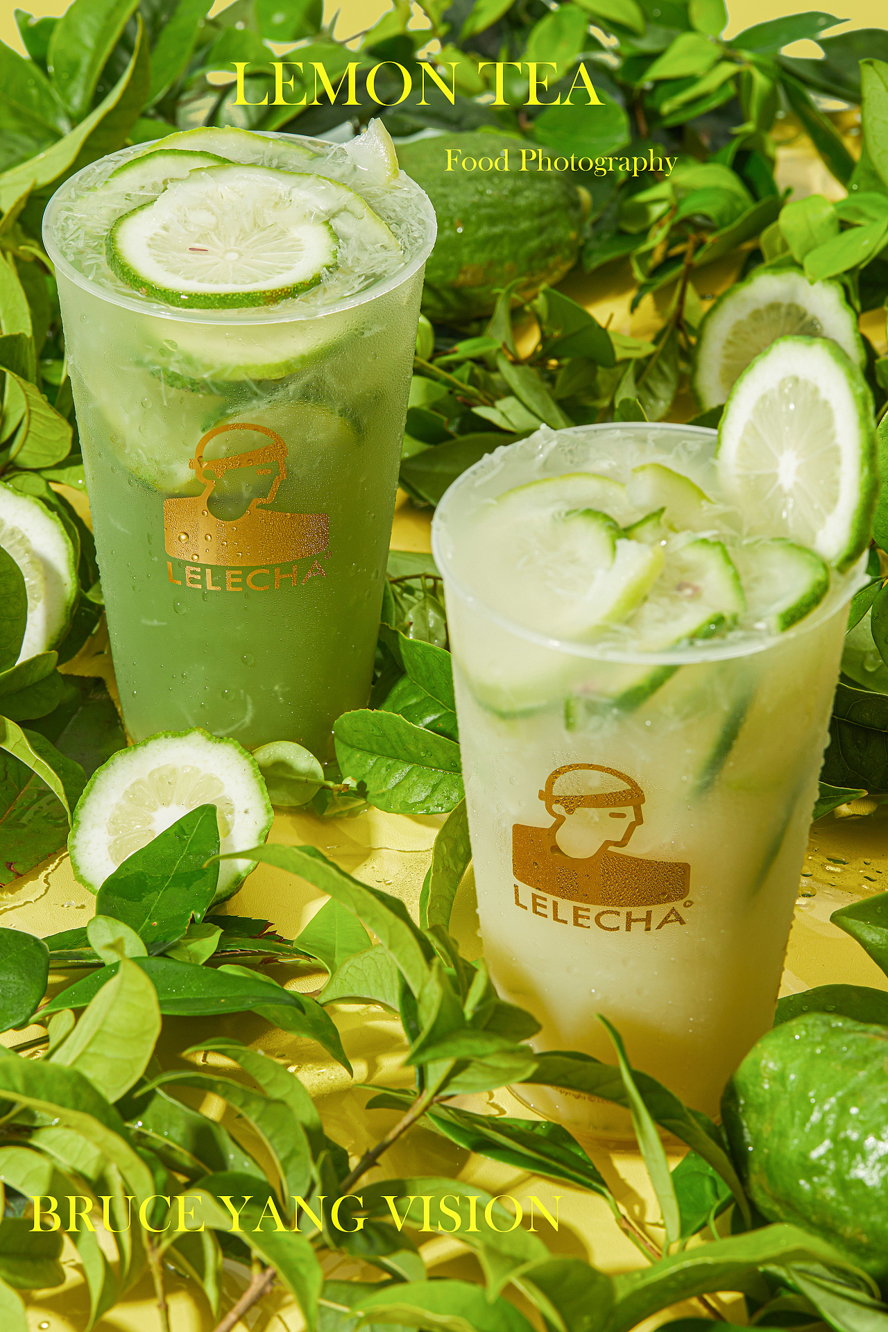 美食摄影 | 乐乐茶饮品拍摄,香水柠檬茶 油柑柠檬茶