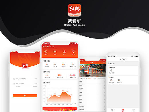 鵝管家B端APP（個(gè)人主頁(yè)-ZNDM4ODMyNzI=） - APP界面 - 站酷設(shè)計(jì)師火爐姑娘原創(chuàng)素材 - 站酷ZCOOL