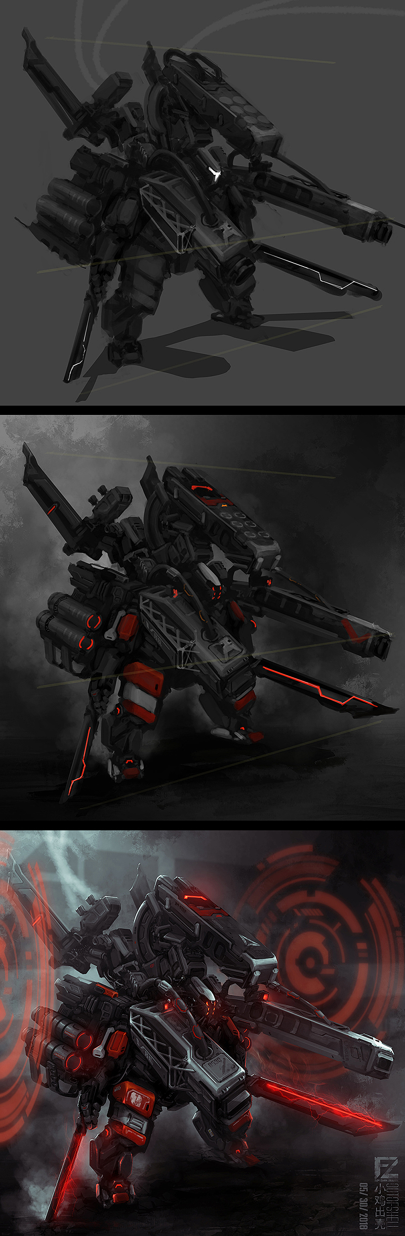 概念机甲设计 1805