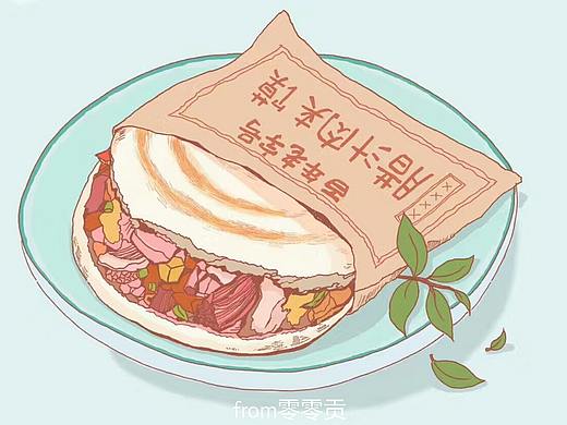 美食插画