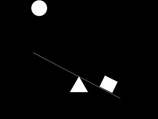 【练习】 跷跷板小创意