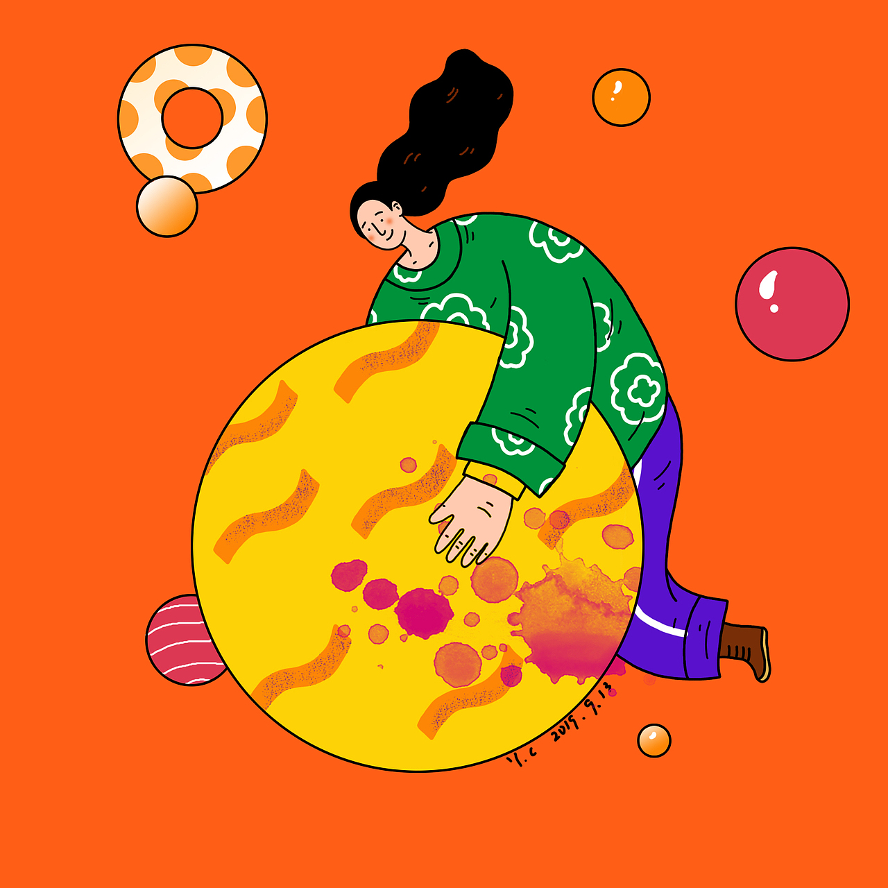 人物插画（图ZMTc5MDk2NTky） - 概念设定 - 站酷设计师Z41795781原创素材 - 站酷ZCOOL