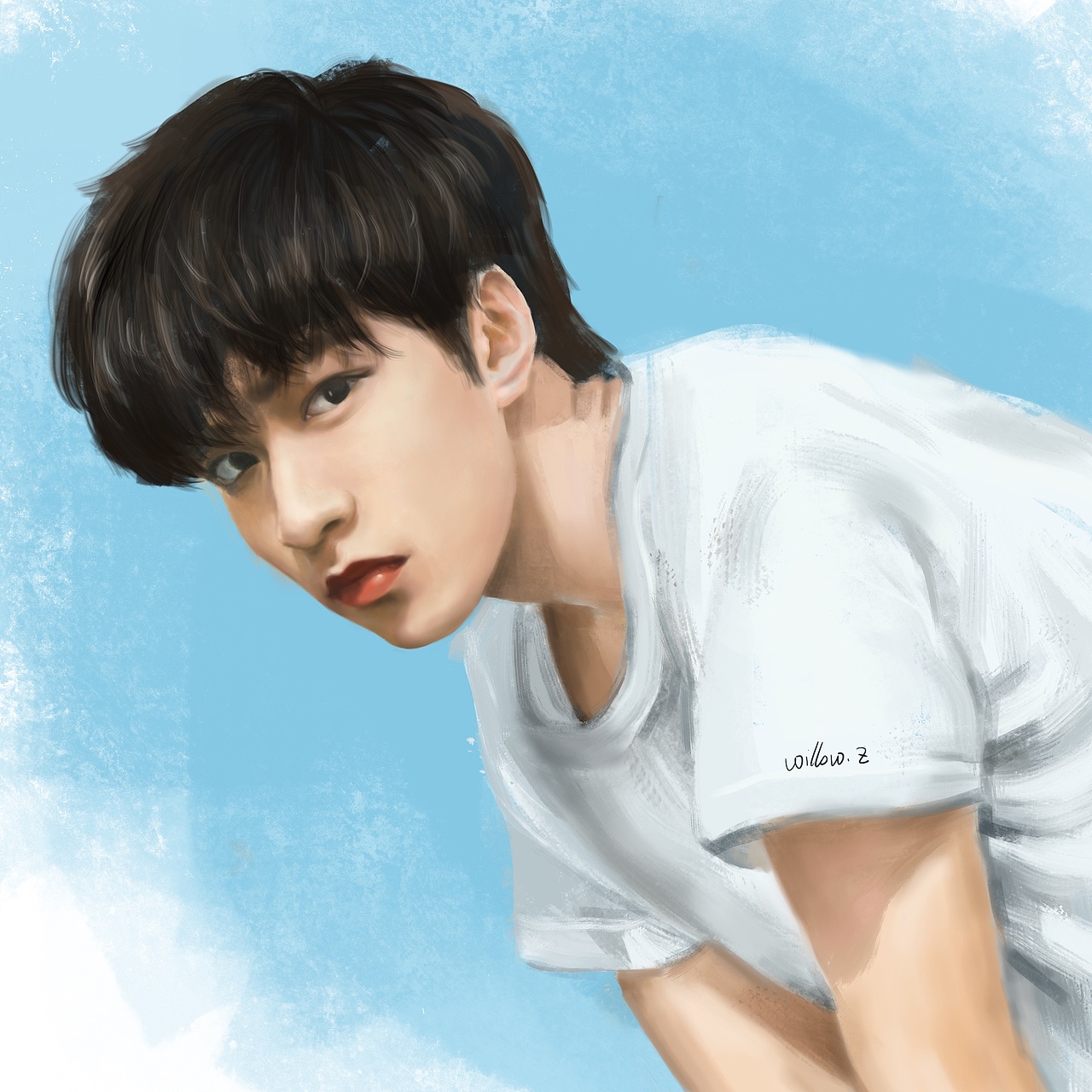 刘耀文手绘（图ZMjUzMzkzOTQ4） - 创作习作 - 站酷设计师Z48074127原创素材 - 站酷ZCOOL