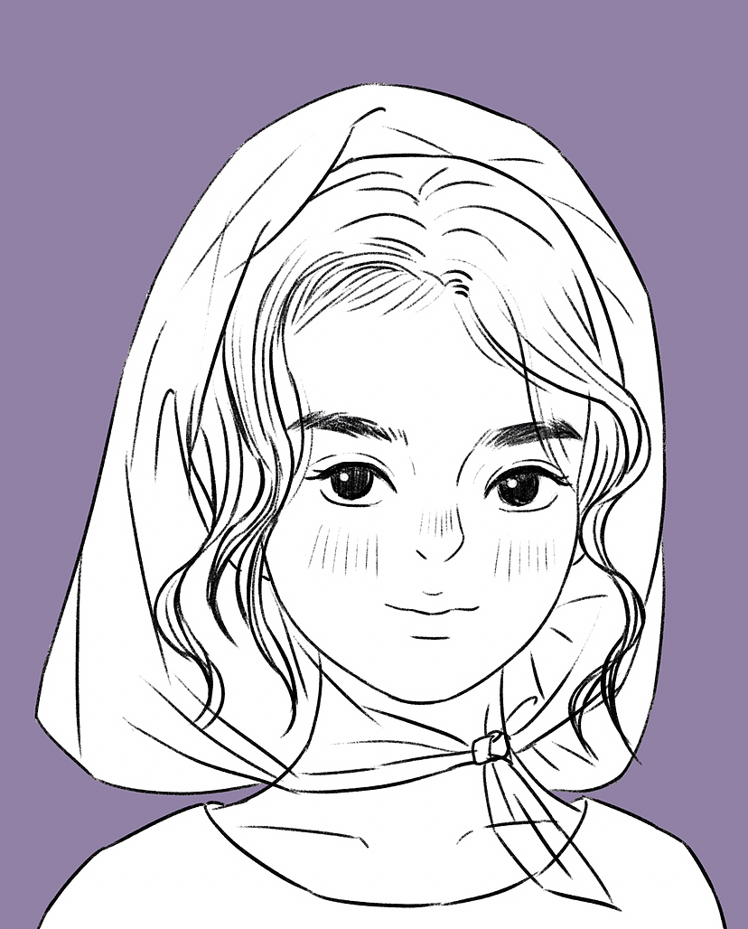 人物速写头像合集