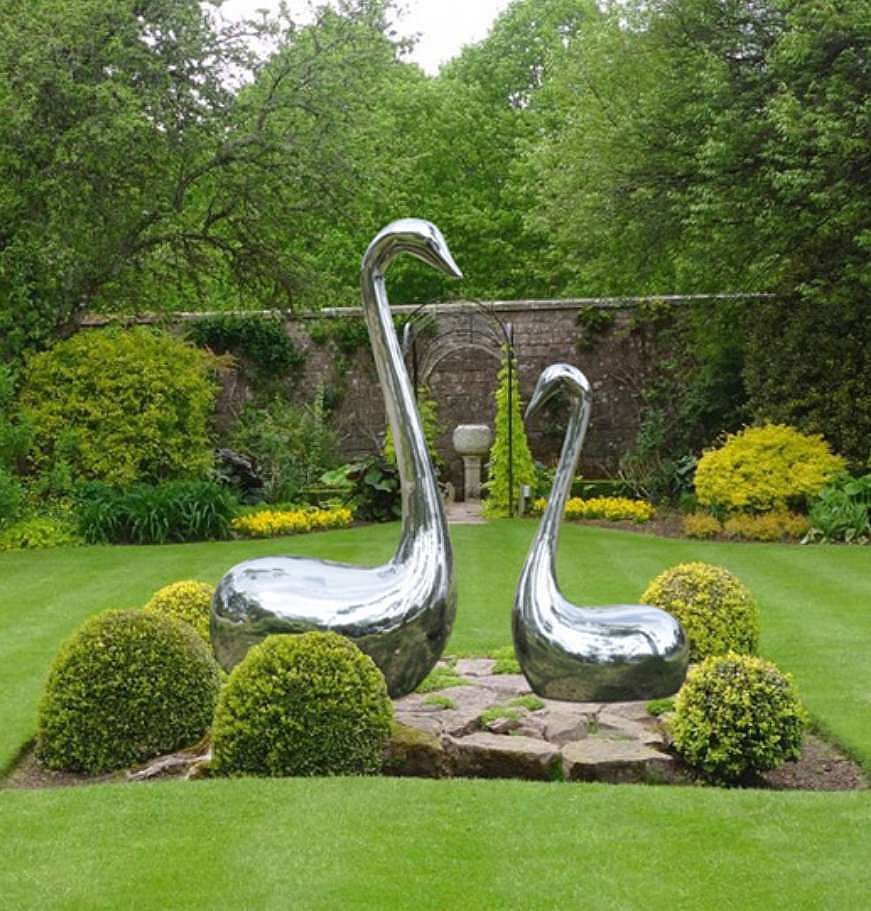 圆环雕塑 月亮雕塑 不锈钢厂家定制雕塑