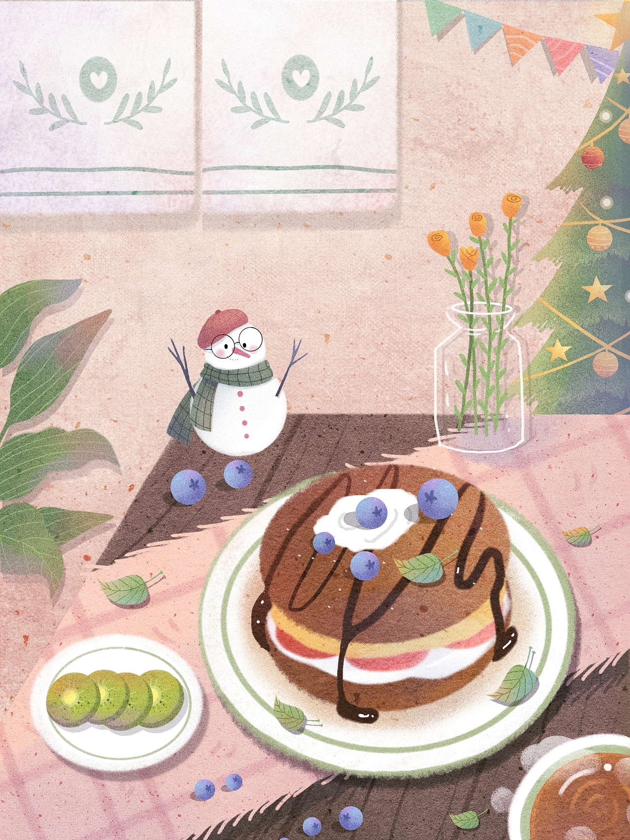 小清新冬日美食