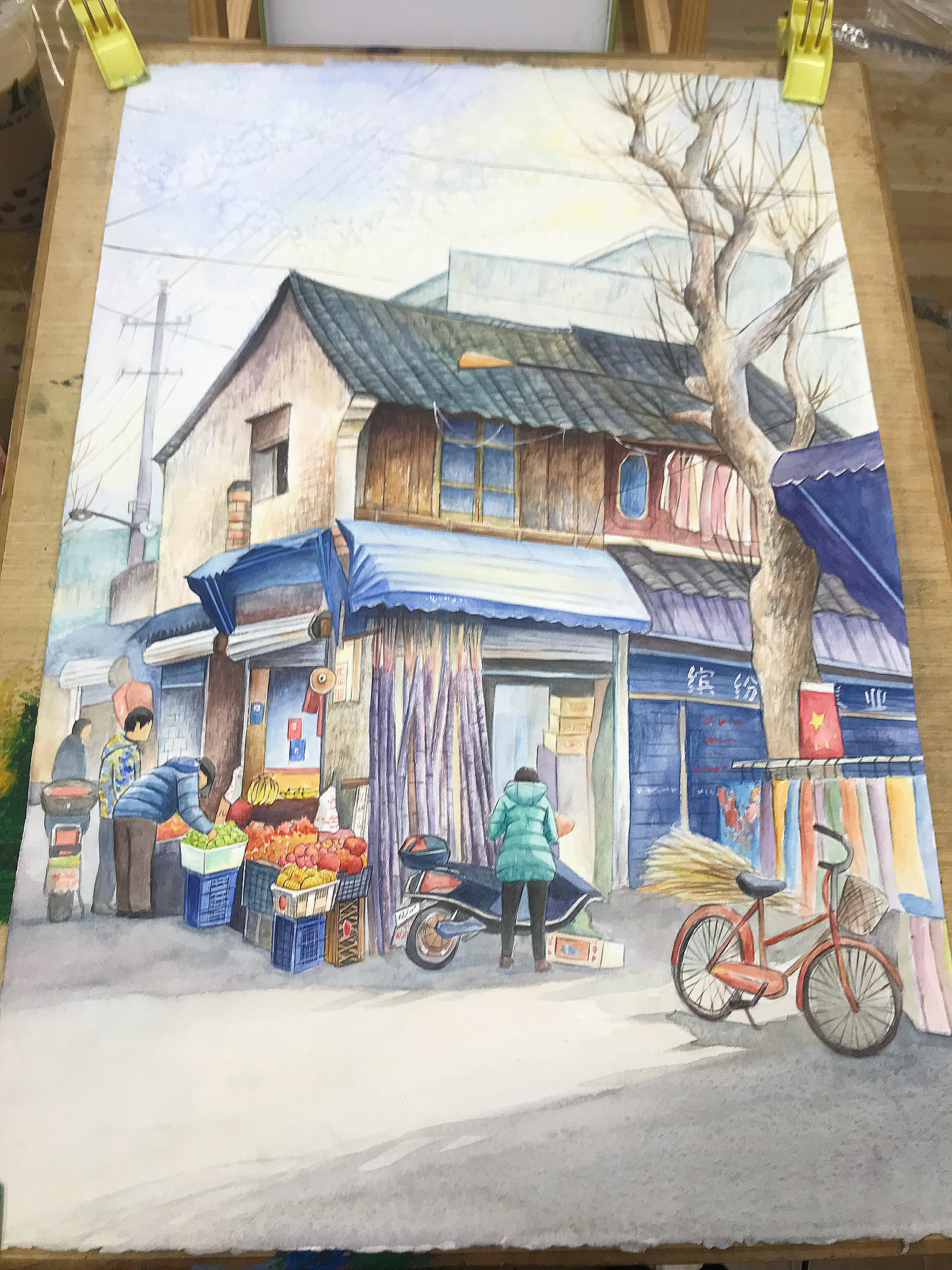 生活气息（图ZMTMxMDk4Njgw） - 绘画 - 站酷设计师xsrx007原创素材 - 站酷ZCOOL