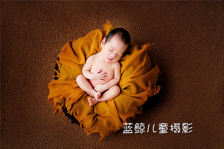 新生儿照片欣赏-熟睡中宝宝