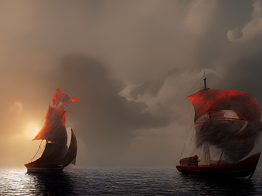 #AI创作实验室#远影战帆