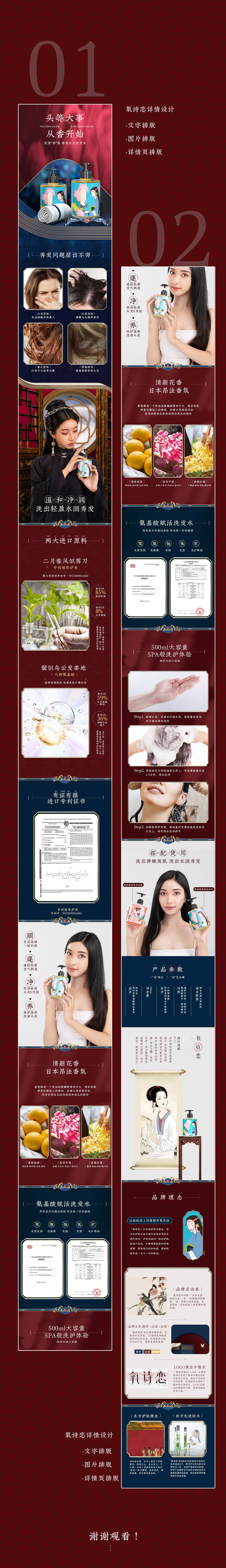 洗发水详情（图ZMjMyMTM5MzE2） - 电商 - 站酷设计师前多田便利店原创素材 - 站酷ZCOOL