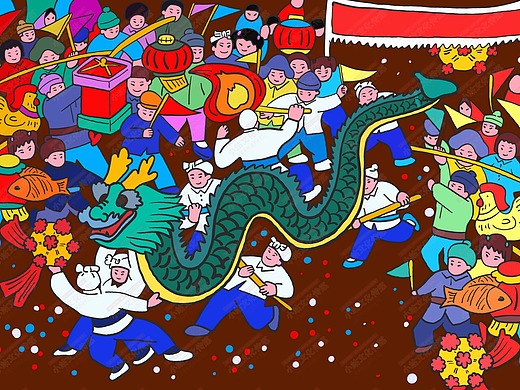 小康中国梦电脑绘画 中国梦绘画 小康中国梦绘图作品