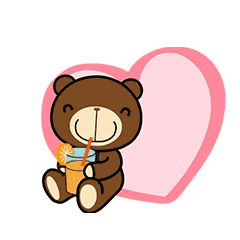 巧克力熊微信表情来袭二
