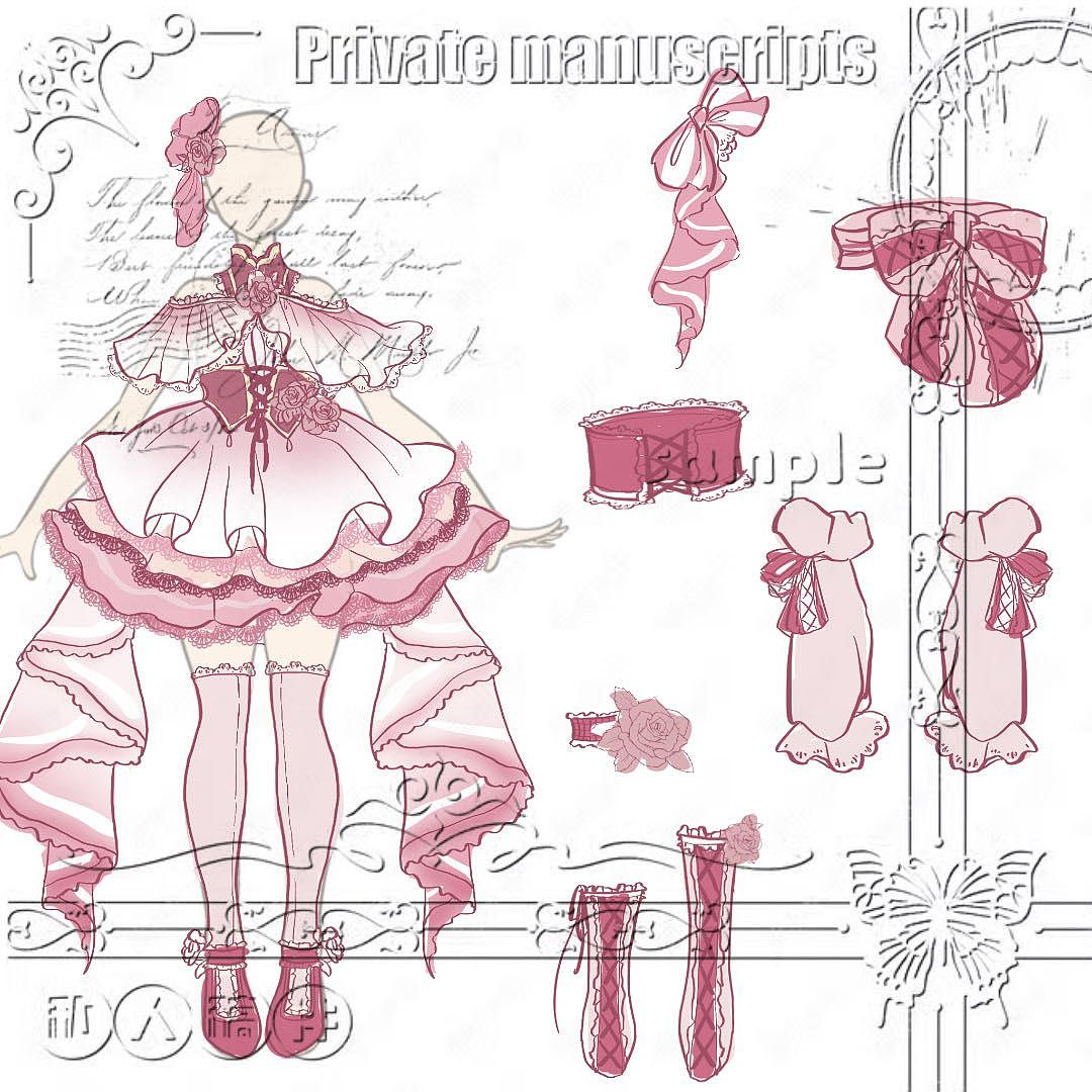 服设草图组合页