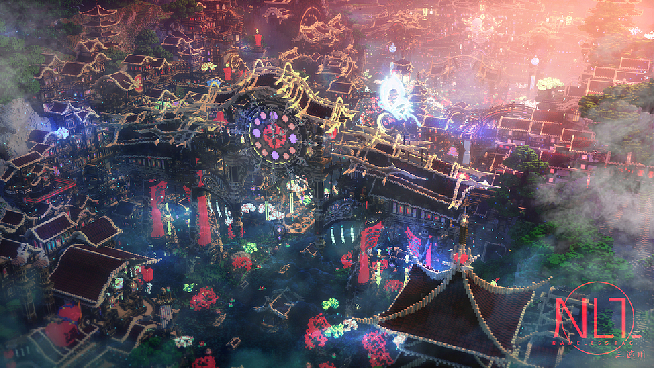 體素-C4D渲染超大型东亚幻想场景系列—by NamelessTag
