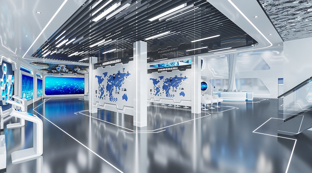 展厅设计（图ZMjc2NDkxNjQ4） - 商业空间设计 - 站酷设计师JMSJ设计原创素材 - 站酷ZCOOL