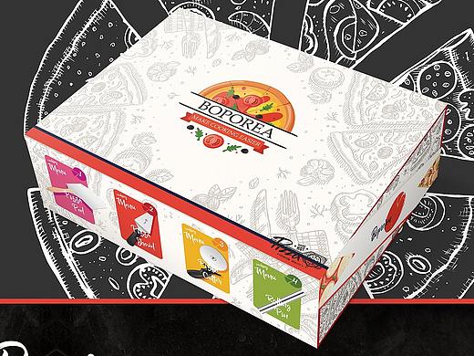 【壹碗视觉】披萨外盒包装设计（个人主页-ZNTAxNjA1MTY=） - 品牌 - 站酷设计师壹碗视觉传媒原创素材 - 站酷ZCOOL