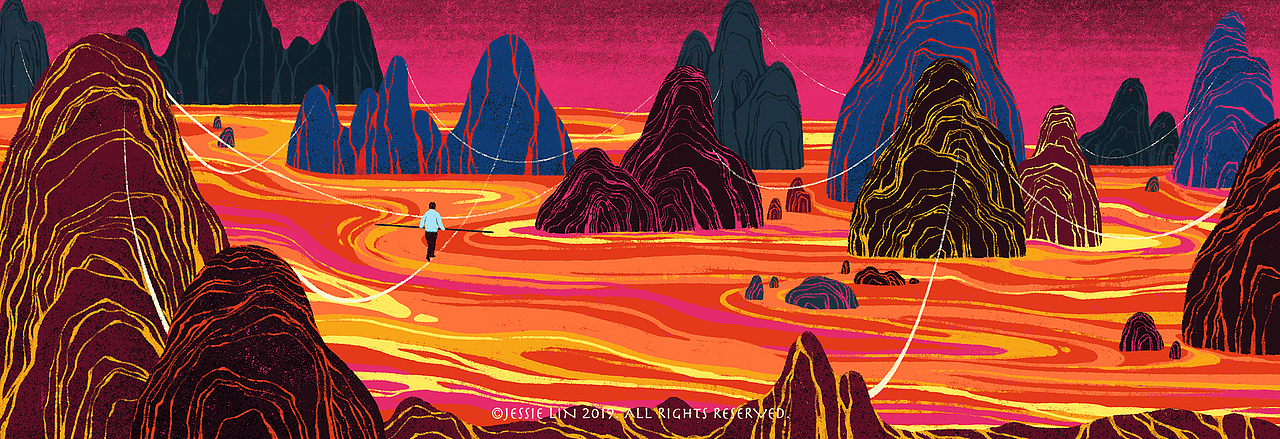 杂志配图练习 - 关于风险收益平衡