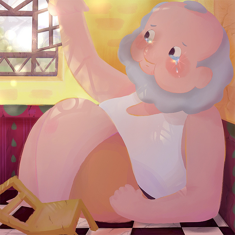 关怀阿尔兹海默症插画（图ZMjA4MTE3MTQ4） - 创作习作 - 站酷设计师小美蚂蚁子原创素材 - 站酷ZCOOL