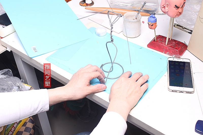 贺加贵面塑软陶(关羽)(图ZNzk5MjEwOTI=) - 手办/模玩 - 站酷设计师贺加贵3D翻糖原创素材 - 站酷ZCOOL