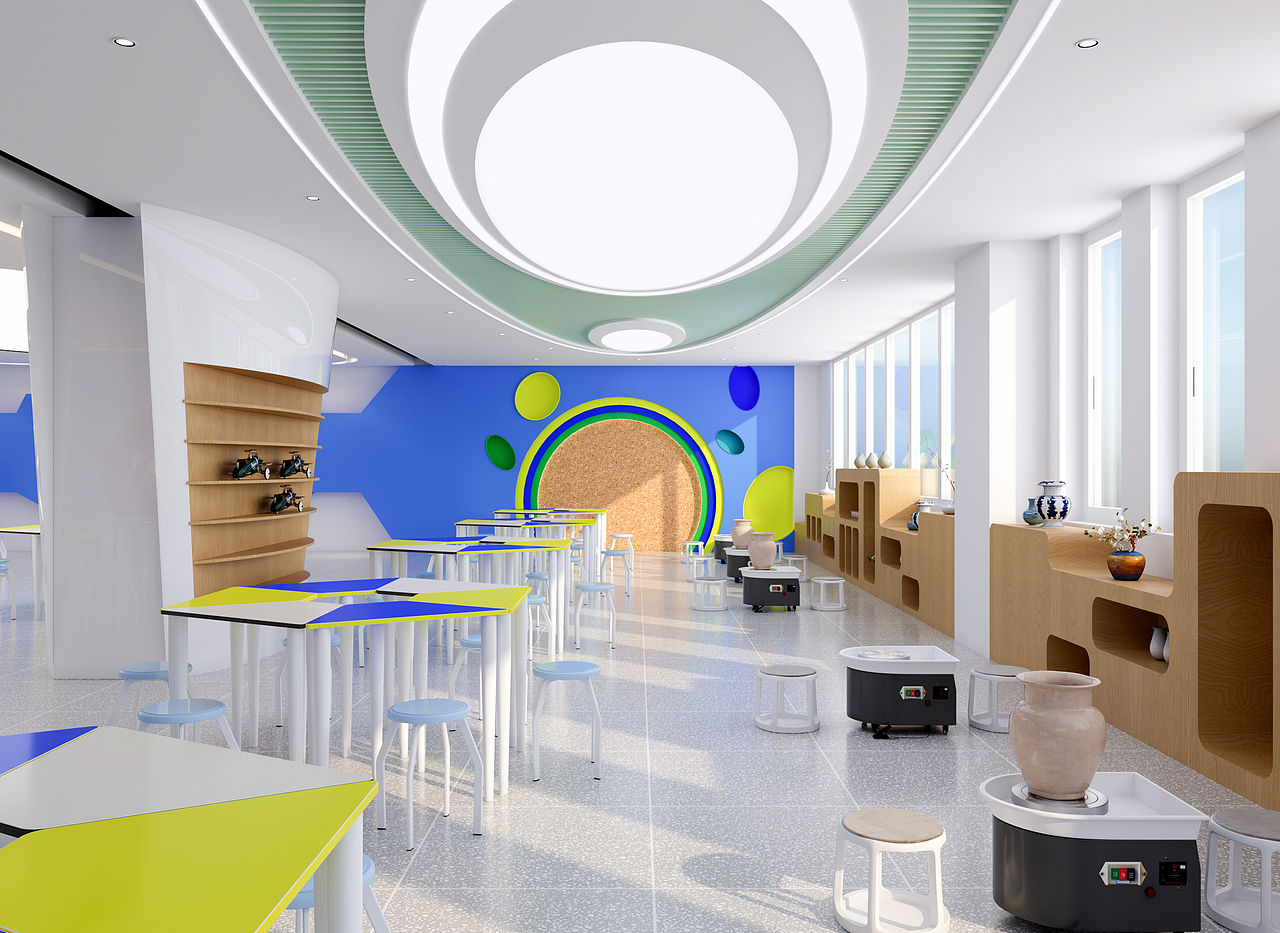 学校创客室|空间|家装设计|王贰小_原创作品-站酷(zcool)