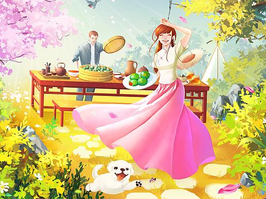 邹三和品牌插画合集