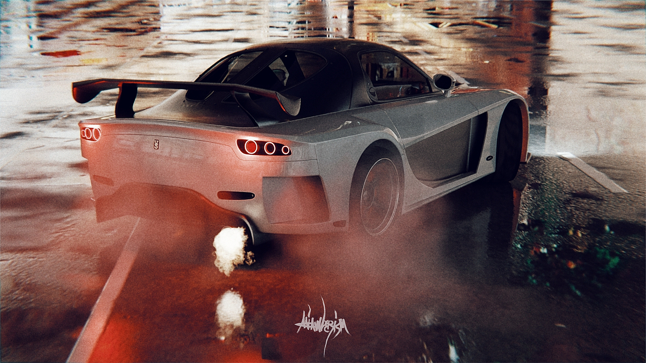 Rx7 veilside渲染练习（图ZMjczNjAwOTA0） - 交通工具 - 站酷设计师Pafenlee原创素材 - 站酷ZCOOL