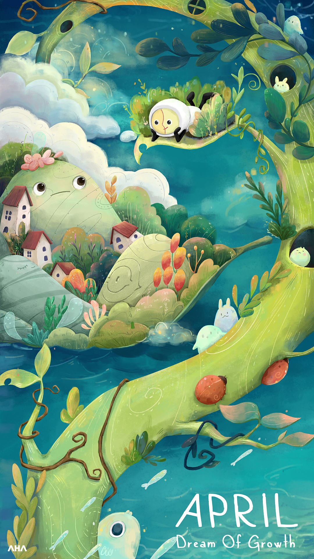 「寻梦之旅」月主题插画（图ZMjU3OTI0MTM2） - 商业插画 - 站酷设计师蒙斯特monster原创素材 - 站酷ZCOOL