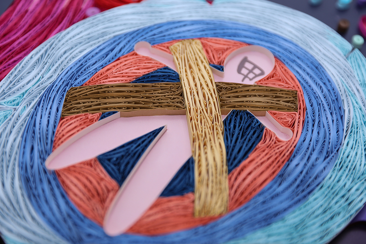 《壹念之间》插画衍纸系列作品——宇宙版（图ZMTMzODk5MDcy） - 其他手工艺 - 站酷设计师黎凯泉原创素材 - 站酷ZCOOL