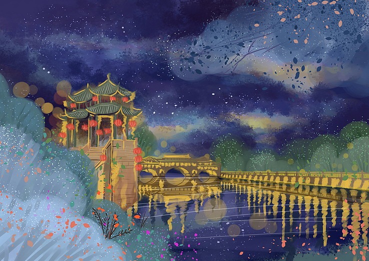城市漫旅（图ZMTE3NTgyMjc2） - 商业插画 - 站酷设计师猫与婵原创素材 - 站酷ZCOOL