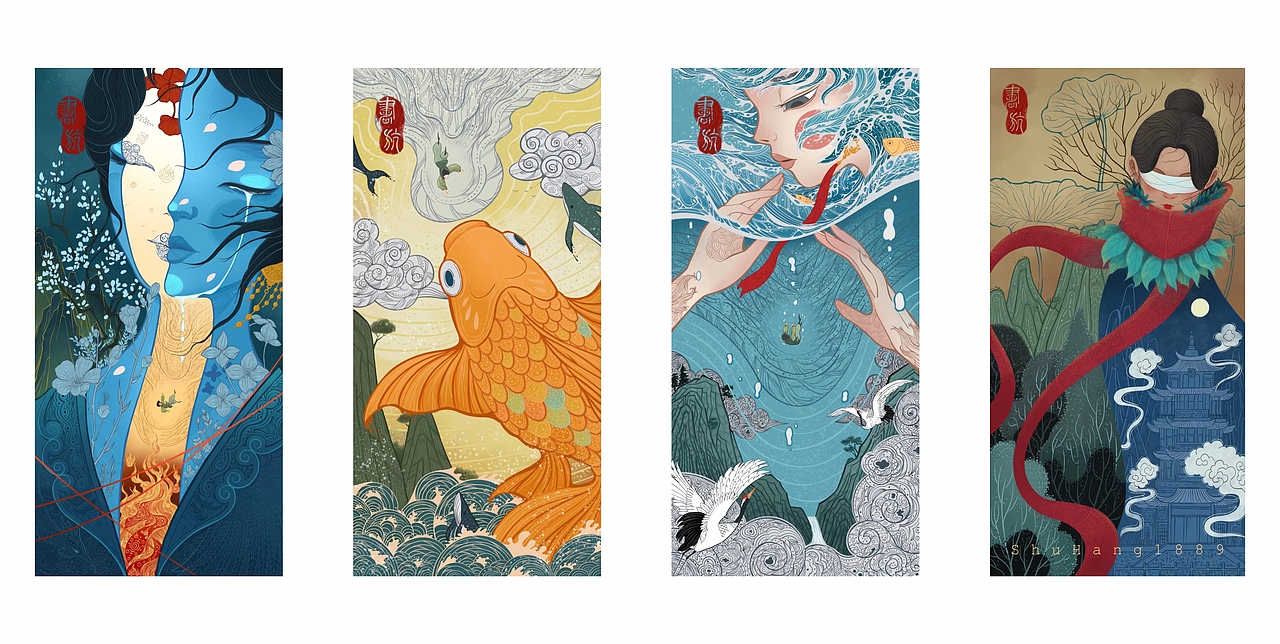 一个野生插画师胡乱生长的十年(图ZMjkwMzQzMDI4) - 儿童插画 - 站酷设计师书航原创素材 - 站酷ZCOOL