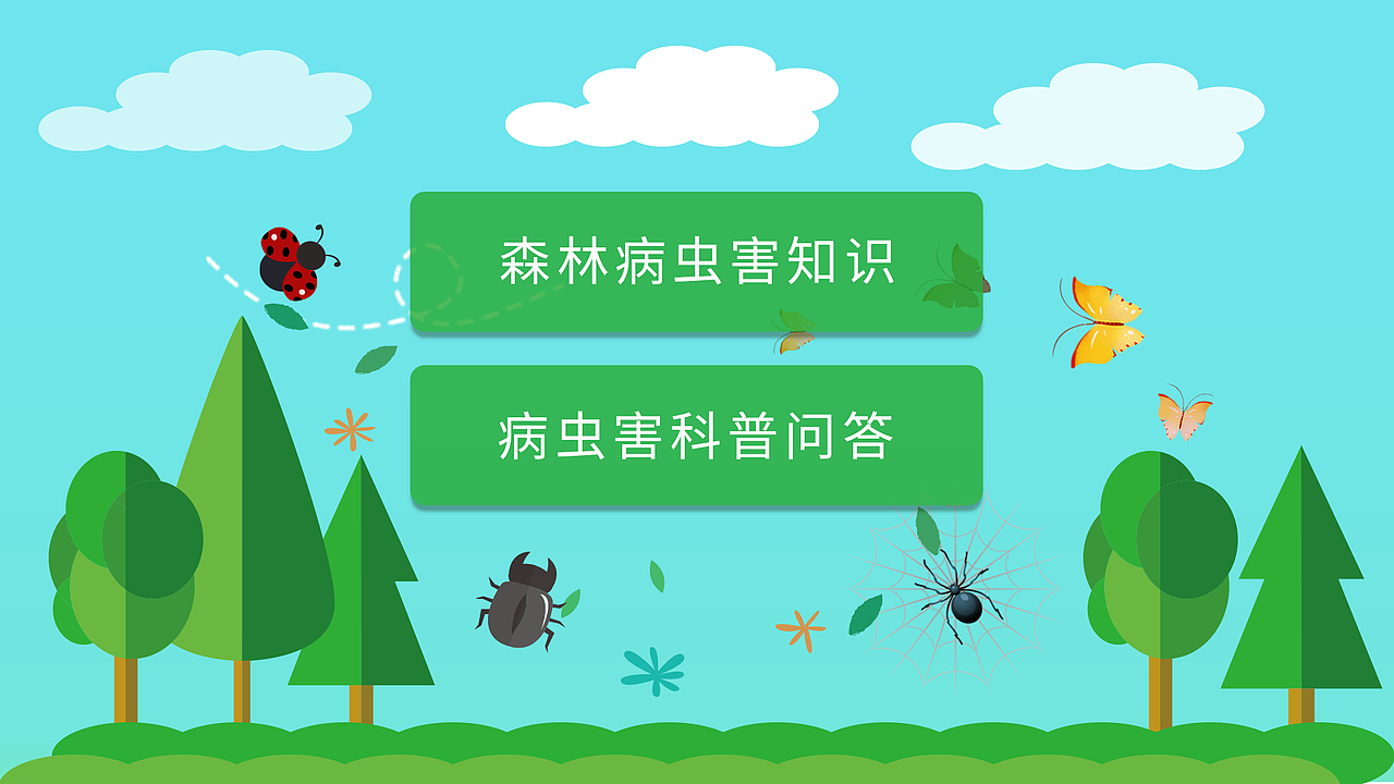 知识问答触摸屏界面