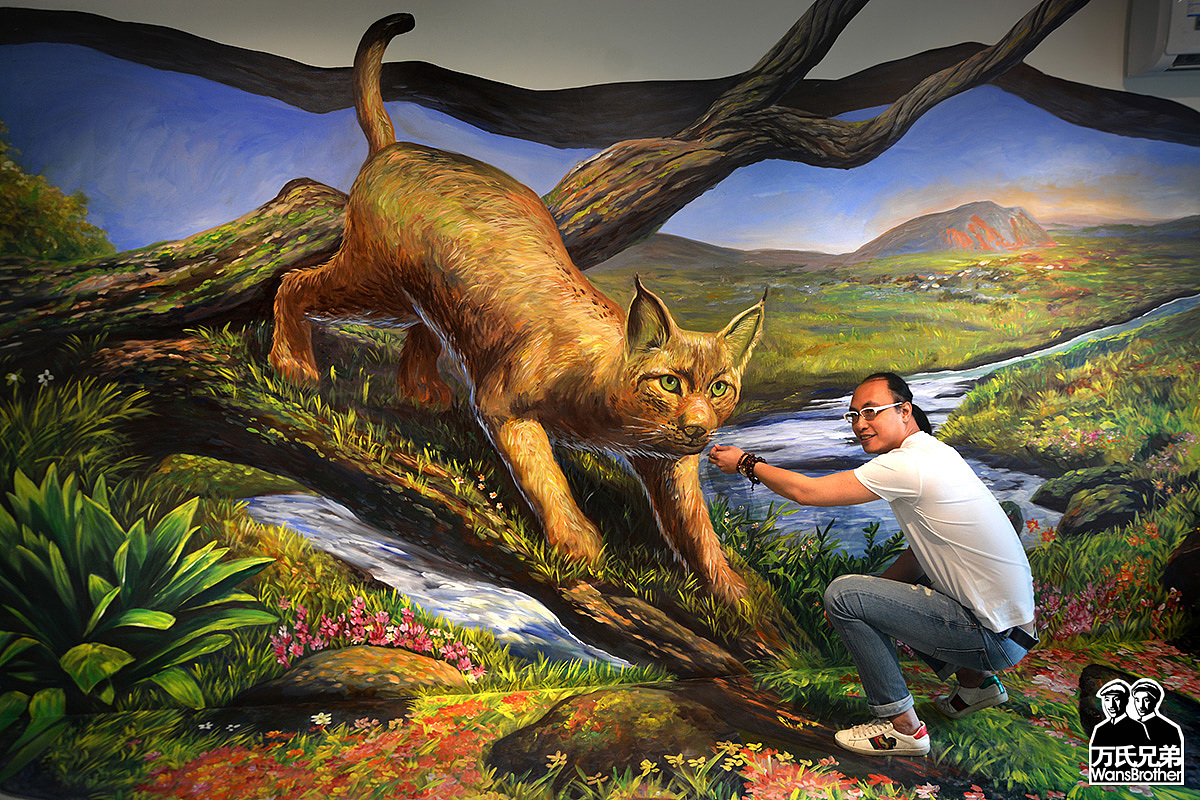 广州首个梦幻4d样板房(万氏兄弟出品) |空间|家装设计|3d画3d壁画3d地