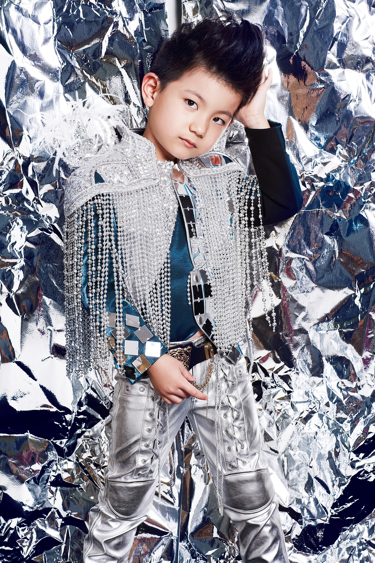 时尚儿童杂志风格拍摄