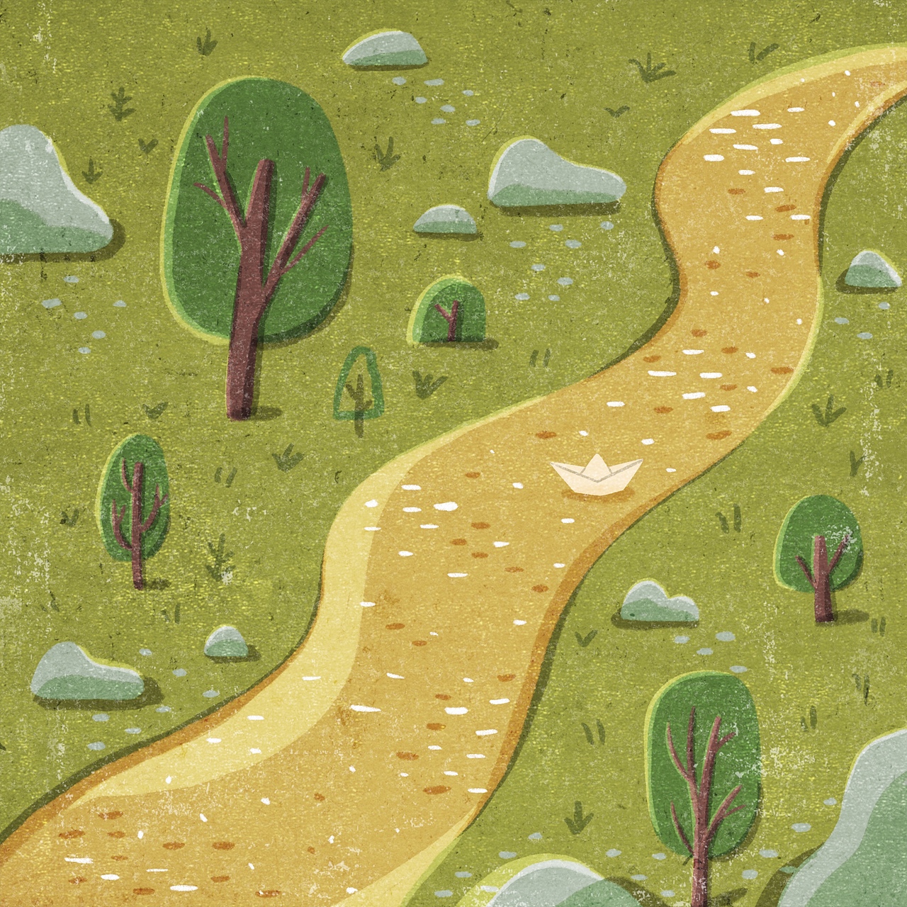 绿色家园—风景小画