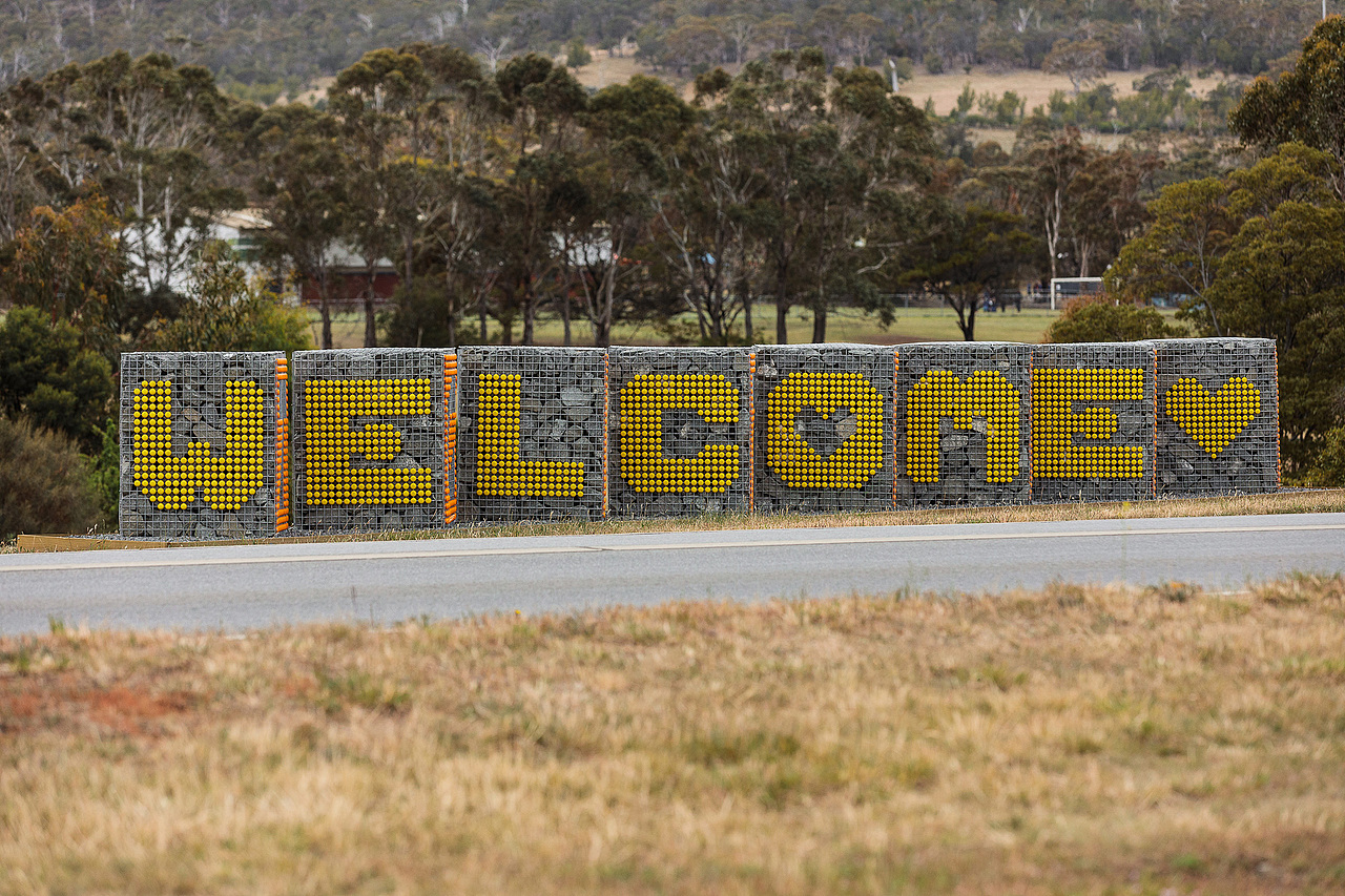 导视设计|公共环境导视设计:景观标识墙小景