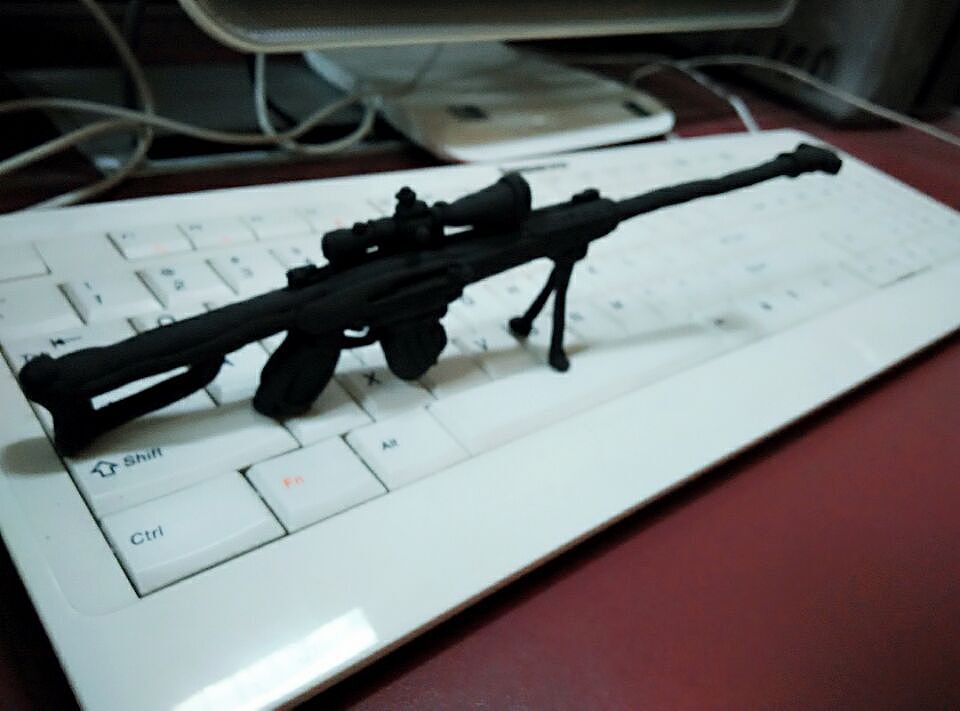 巴雷特m82a1粘土制造nn