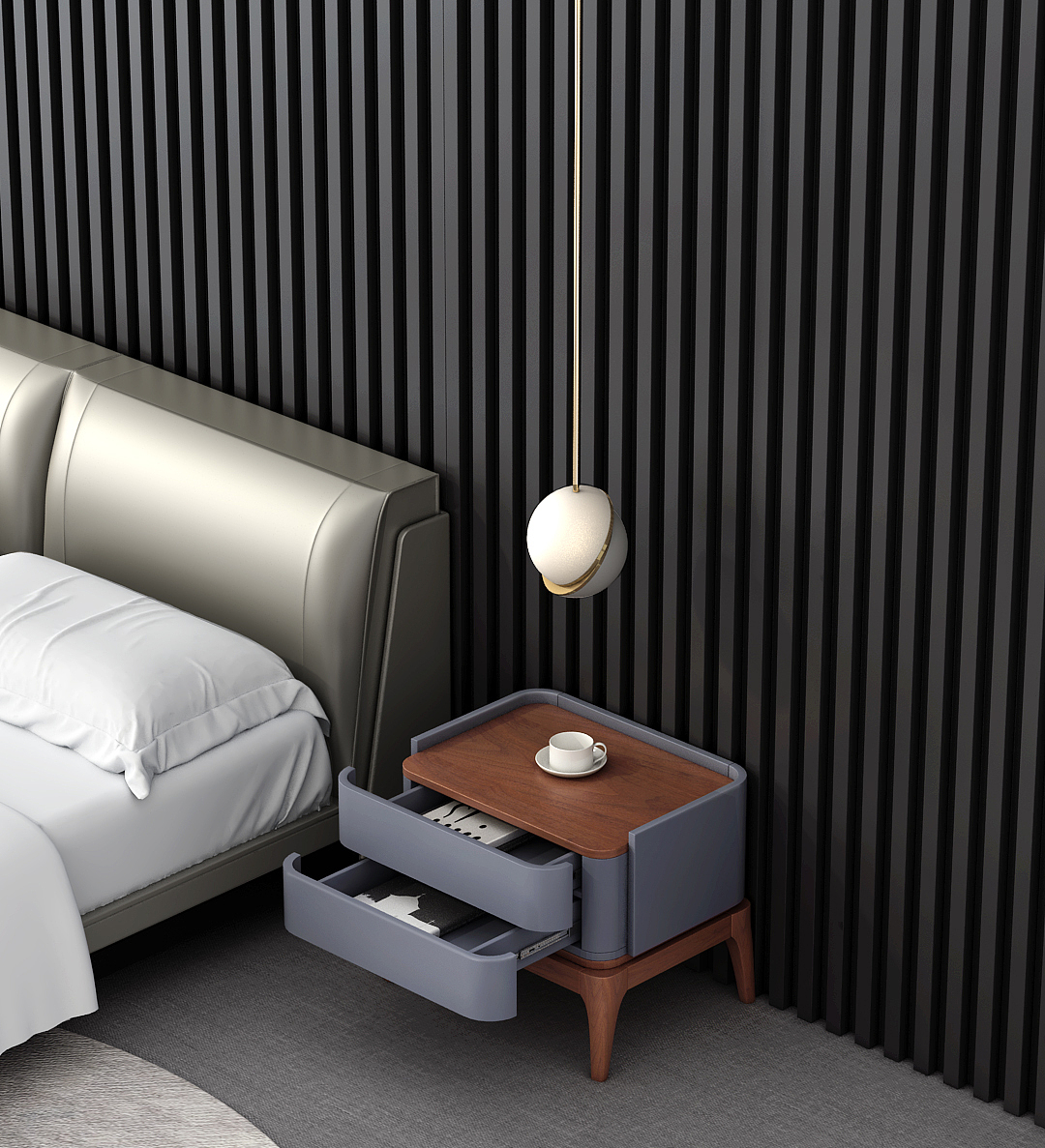 床头柜（图ZMTc2MjQ2Nzgw） - 生活用品 - 站酷设计师123r木头人原创素材 - 站酷ZCOOL